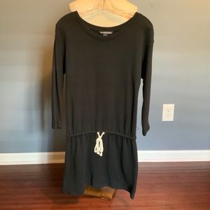 Victoria’s Secret Black Long Sleeve Cinched Dress